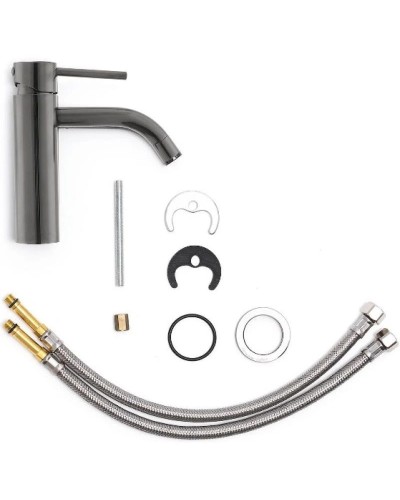 Смеситель для раковины без донного клапана Paffoni Light LIG071NKN