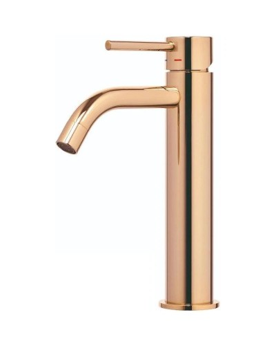 Смеситель для раковины без донного клапана Paffoni Light LIG081ROSE