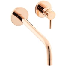 Смеситель для раковины без донного клапана Paffoni Light LIG104ROSE70