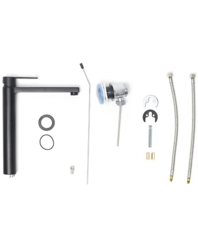 Смеситель для раковины с донным клапаном Paffoni Ringo RIN085NO