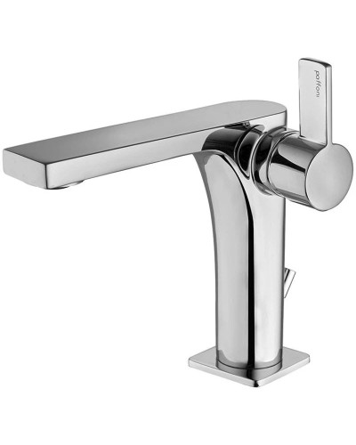 Смеситель для раковины с донным клапаном Paffoni Rock RO075CR