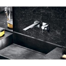 Смеситель для раковины без донного клапана Paffoni Rock RO106CR70