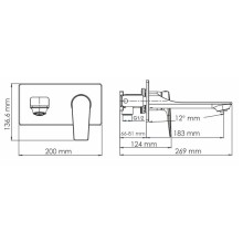 Смеситель для раковины WasserKRAFT Lopau 3230