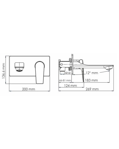 Смеситель для раковины WasserKRAFT Lopau 3230