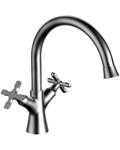 Смеситель для раковины Lemark Duetto LM5706C Хром