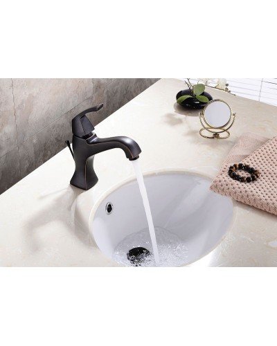 Смеситель для раковины Lemark Nubira LM6206ORB Черная бронза