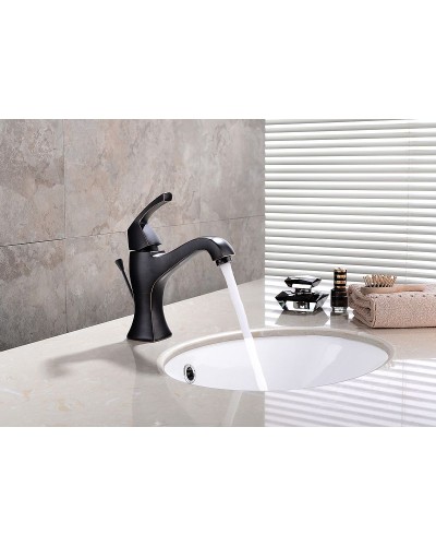 Смеситель для раковины Lemark Nubira LM6206ORB Черная бронза