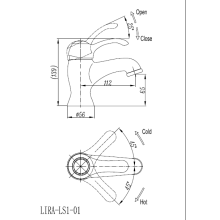 Смеситель на раковину CEZARES LIRA-C-LS1-03