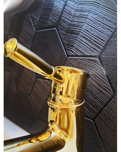 Смеситель для раковины AltroBagno Beatrice Duo 0131 Or