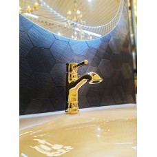 Смеситель для раковины AltroBagno Beatrice Duo 0131 Or