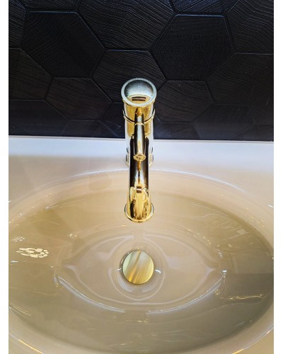 Смеситель для раковины AltroBagno Beatrice Duo 0131 Or