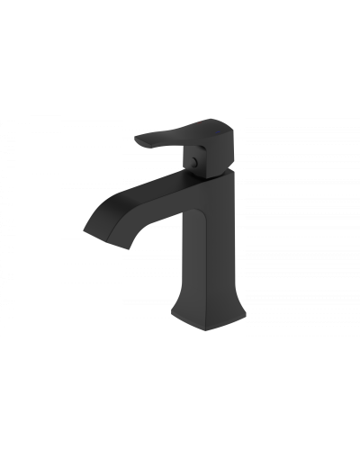 Смеситель для раковины Wonzon & Woghand, Черный матовый (WW-88018072-MB)