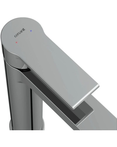 Смеситель для раковины с донным клапаном Cersanit Brasko A63024