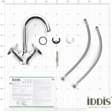 Смеситель для раковины Iddis Copter COPSB00i01 Хром