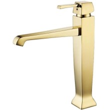 Смеситель для раковины с донным клапаном Caprigo Diamante 50-023-oro