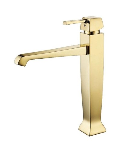 Смеситель для раковины с донным клапаном Caprigo Diamante 50-023-oro