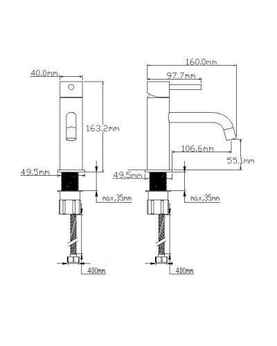 Смеситель для раковины NT Bagno Silio NT4211