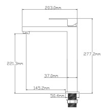 Смеситель для раковины NT Bagno Adigo HBG NT9001HBG