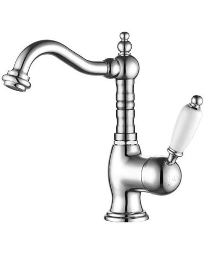 Смеситель для раковины с донным клапаном Caprigo Adria Uno 02-524-crm