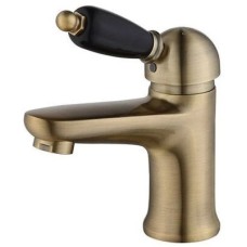 Смеситель для раковины с донным клапаном Caprigo Adria Uno Black Edition 02B-522-vot