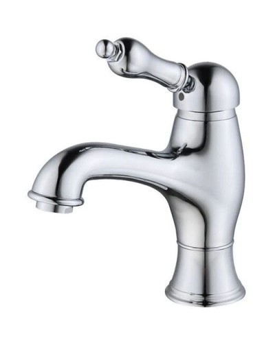 Смеситель для раковины с донным клапаном Caprigo Adria Uno Metal Edition 02M-520-crm