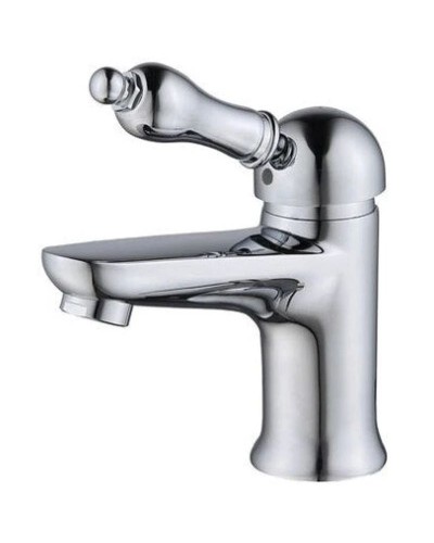 Смеситель для раковины с донным клапаном Caprigo Adria Uno Metal Edition 02M-522-crm