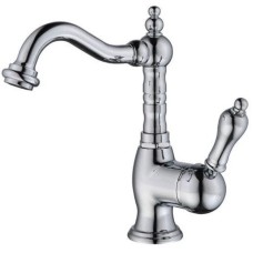 Смеситель для раковины с донным клапаном Caprigo Adria Uno Metal Edition 02M-524-crm