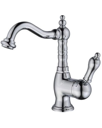 Смеситель для раковины с донным клапаном Caprigo Adria Uno Metal Edition 02M-524-crm