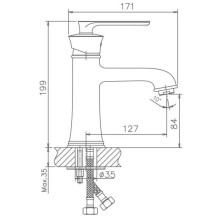 Смеситель для раковины Haiba HB10181-7