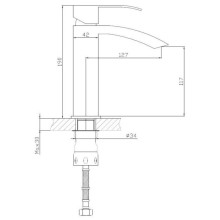 Смеситель для раковины Haiba HB10815