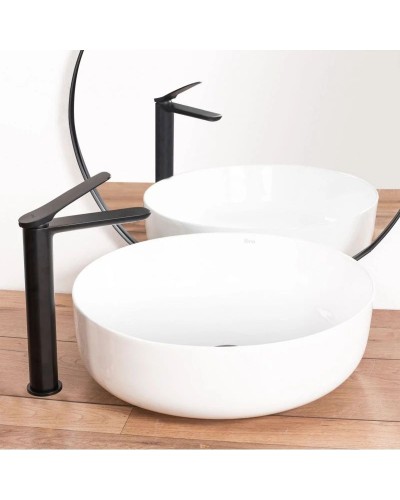 Смеситель для раковины без донного клапана Rea Creek REA-B8404