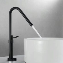 Смеситель для раковины без донного клапана Rea Moris REA-B4833