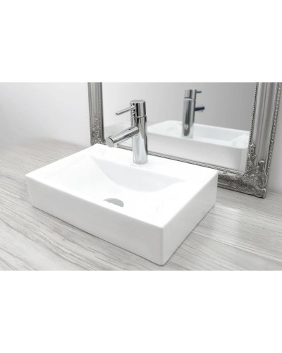 Смеситель для раковины без донного клапана Rea Tess REA-B8801