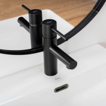 Смеситель для раковины без донного клапана Rea Tess REA-B8881