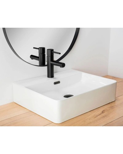 Смеситель для раковины без донного клапана Rea Tess REA-B8881