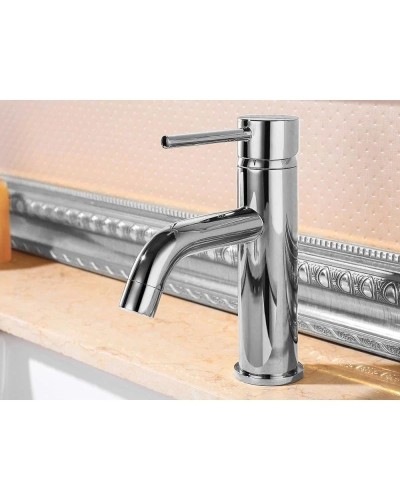 Смеситель для раковины без донного клапана Rea Lungo REA-B4101