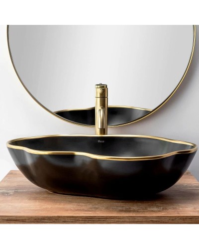 Смеситель для раковины без донного клапана Rea Lungo REA-B4526