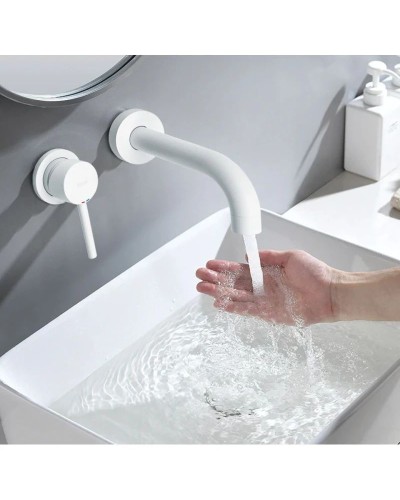 Смеситель для раковины без донного клапана Rea Lungo REA-B9559