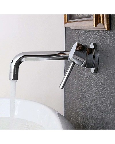 Смеситель для раковины без донного клапана Rea Lungo REA-B0521