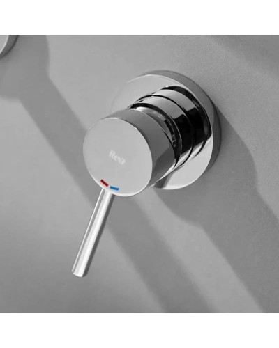 Смеситель для раковины без донного клапана Rea Lungo REA-B0369