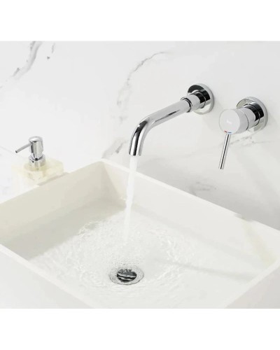 Смеситель для раковины без донного клапана Rea Lungo REA-B0369