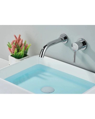 Смеситель для раковины без донного клапана Rea Lungo REA-B0369