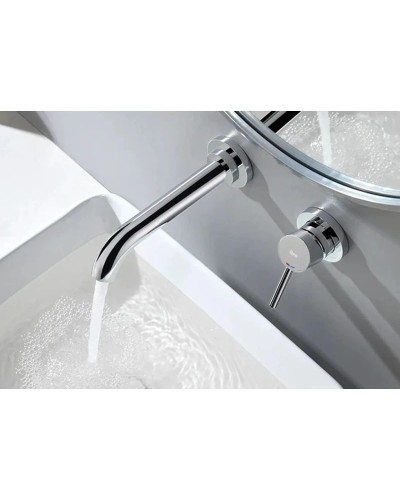 Смеситель для раковины без донного клапана Rea Lungo REA-B0369