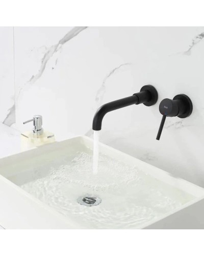 Смеситель для раковины без донного клапана Rea Lungo REA-B0371