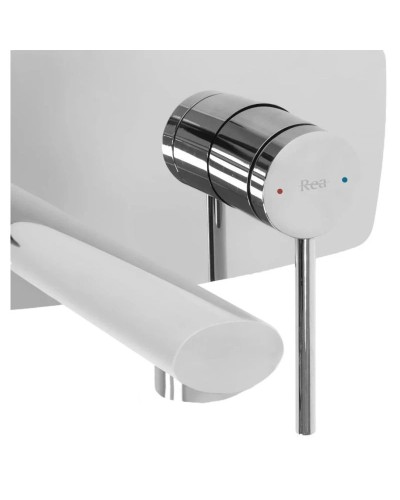 Смеситель для раковины без донного клапана Rea Oval REA-B5124