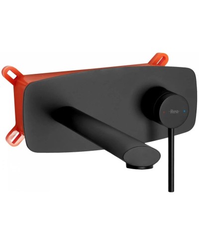 Смеситель для раковины без донного клапана Rea Oval REA-B8860