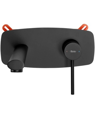 Смеситель для раковины без донного клапана Rea Oval REA-B8860