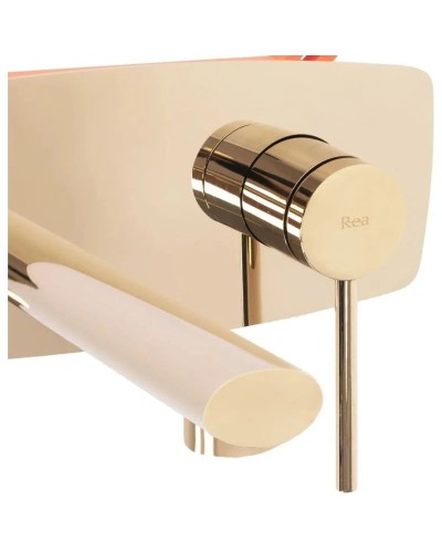 Смеситель для раковины без донного клапана Rea Oval REA-B5125