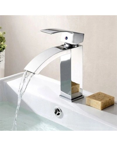 Смеситель для раковины без донного клапана Rea Enzo REA-B0113