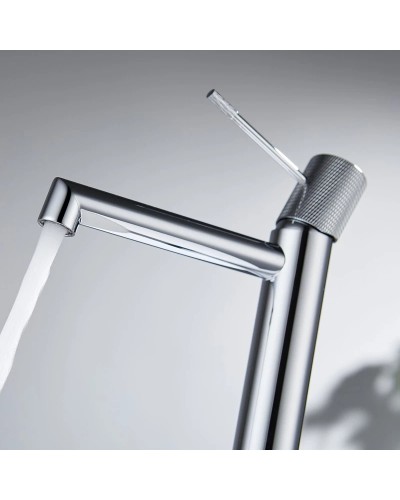 Смеситель для раковины без донного клапана Vincea Desire VBF-1D1CH